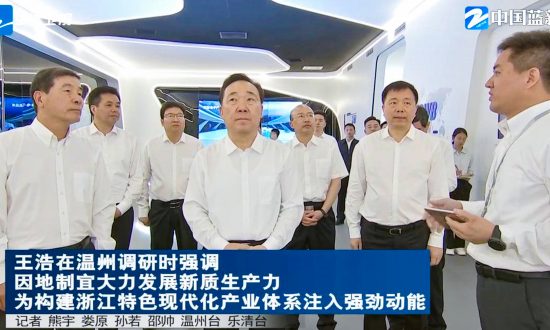 浙江省委书记王浩调研合兴